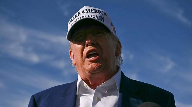 도널드 트럼프 미국 대통령. AFP연합뉴스