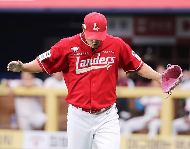 SSG 노경은. SSG 랜더스 제공