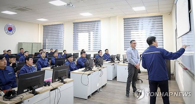 우즈베크 '울산글로벌인력양성센터' [울산시 제공. 재판매 및 DB 금지]