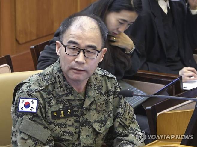 곽종근 전 육군 특수전사령관 [헌법재판소 제공. 재판매 및 DB 금지]