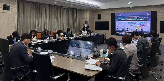 전북자치도는 27일 도청 영상회의실에서 ‘제6회 지니포럼 착수보고회’를 개최했다. 사진=전북도 제공