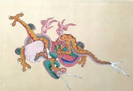 광목천왕부분도. 사진출처=전북도립미술관 홈페이지