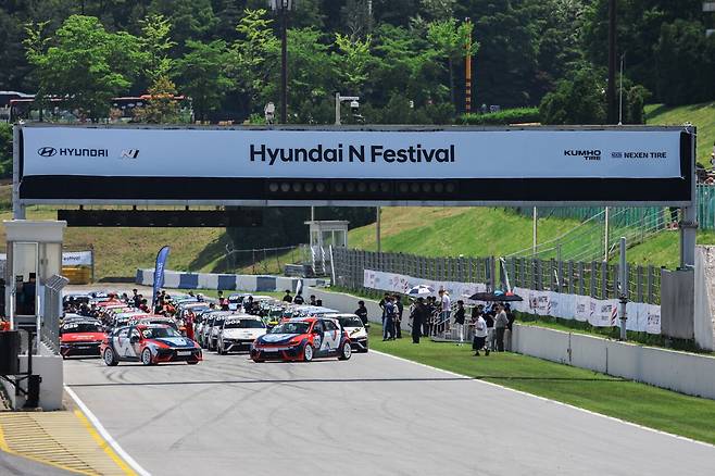 현대 N 페스티벌' 개막전 현장