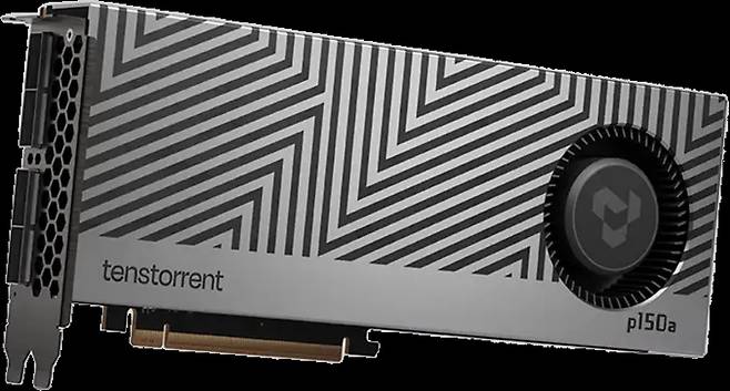 GDDR6를 탑재한 텐스토렌트의 AI 가속기 '블랙홀' p150a(텐스토렌트 제공). ⓒ 뉴스1
