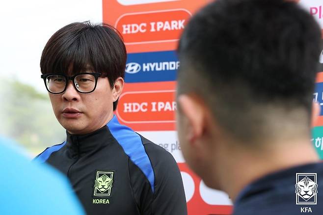 신상우 여자축구대표팀 감독. (대한축구협회 제공)