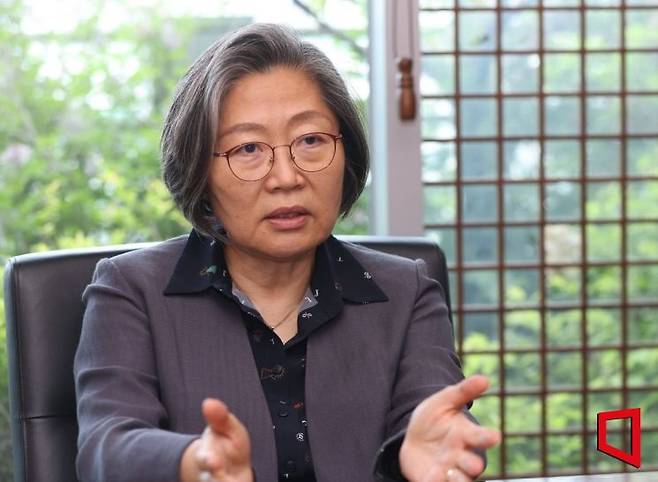 이수정 경기 수원정 당협위원장. 허영한 기자.