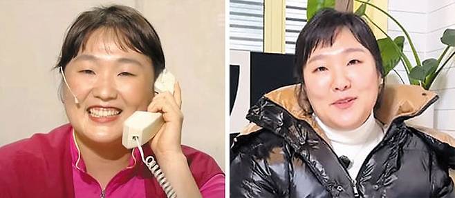 이수지가 가장 애착이 간다고 밝힌 캐릭터 '린자오밍'과 최근 '풍자의 절정'으로 불린 제이미 맘 모습. /KBS·유튜브 '핫이슈지'