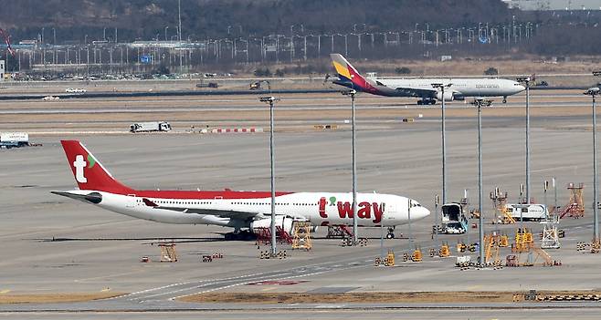 티웨이항공 항공기/뉴스1