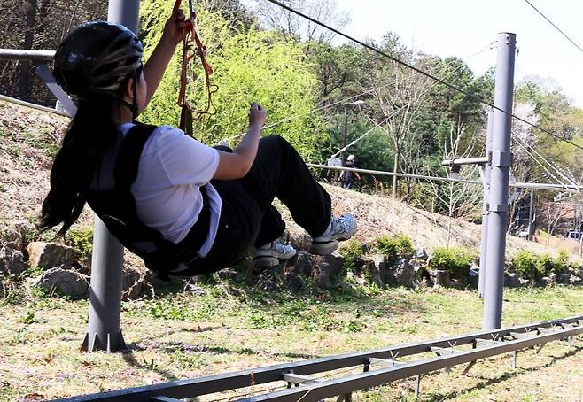 집라인 자료사진(기사와 무관). 연합뉴스