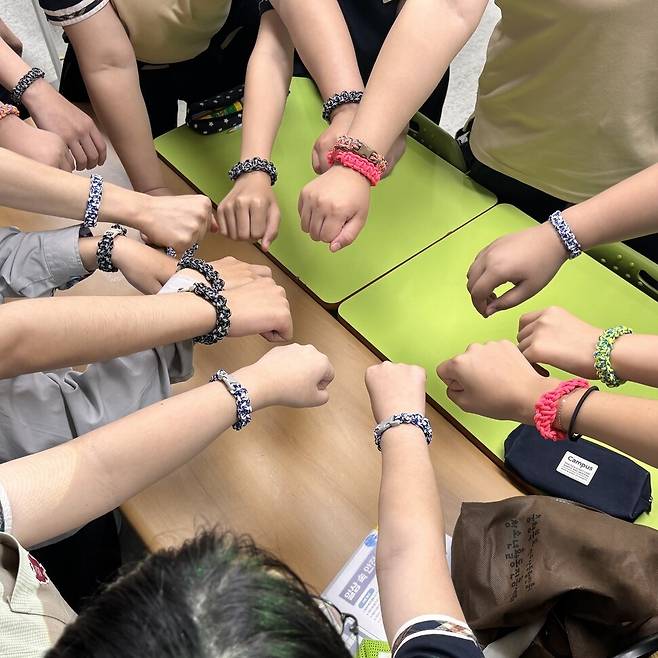 충청북도청소년종합진흥원 청소년활동진흥센터의 찾아가는 청소년 안전교육 프로그램. 충청북도청소년종합진흥원 제공