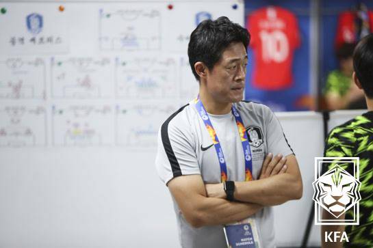 이민성 U-22 축구대표팀 감독. 사진=KFA