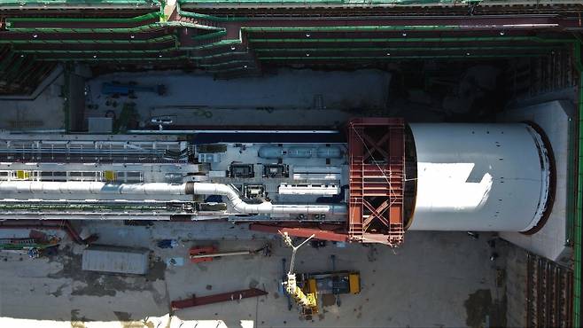 김포-파주 고속도로 2공구 중 SHIELD TBM 터널시공 / 사진=동아지질 홈페이지