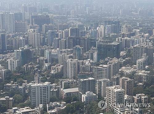 인도 뭄바이 도심 모습. [로이터 연합뉴스]