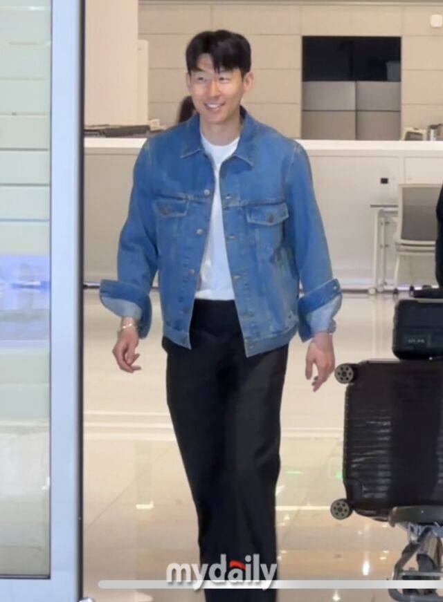 손흥민./인천국제공항=노찬혁 기자