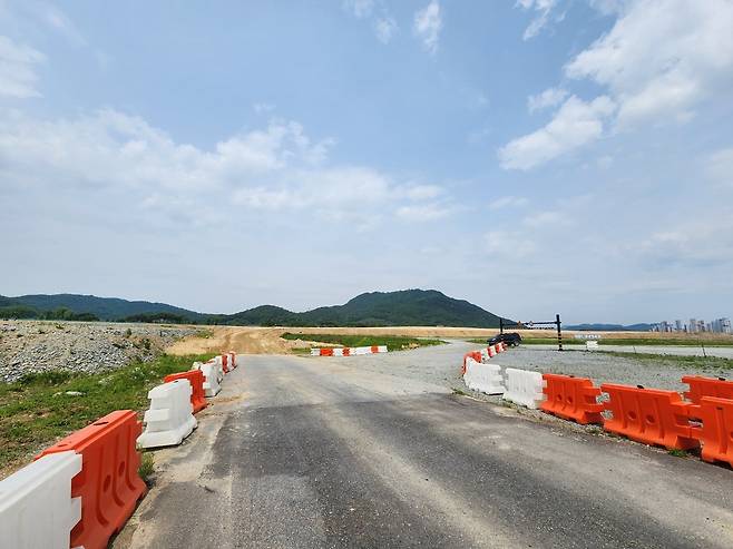 지난 23일 세종시 세종동 세종의사당 예정 부지 전경. 이영기 기자.