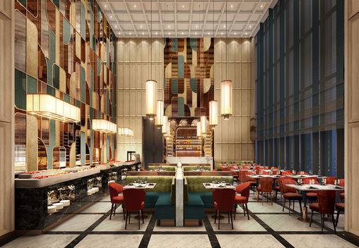 [서울=뉴시스] 조선 팰리스 서울 강남 '콘스탄스' 뷔페 모습.(사진=조선호텔앤리조트 제공) *재판매 및 DB 금지