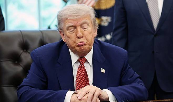 트럼프 대통령. 연합뉴스