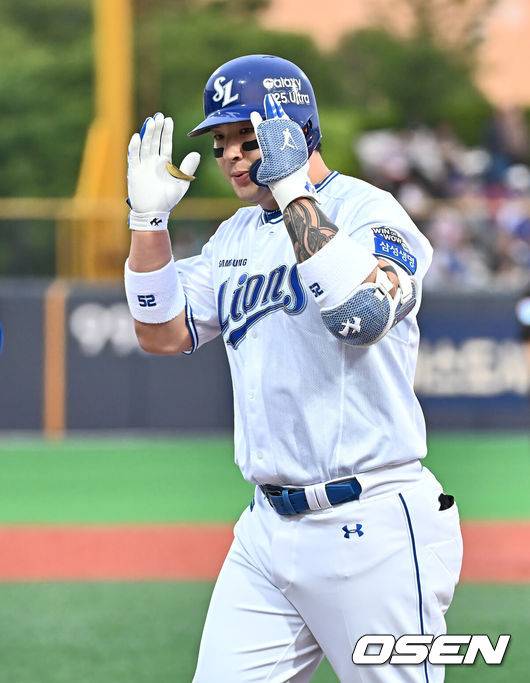 [OSEN=포항, 이석우 기자] 삼성 라이온즈 박병호 117 2025.05.13 / foto0307@osen.co.kr