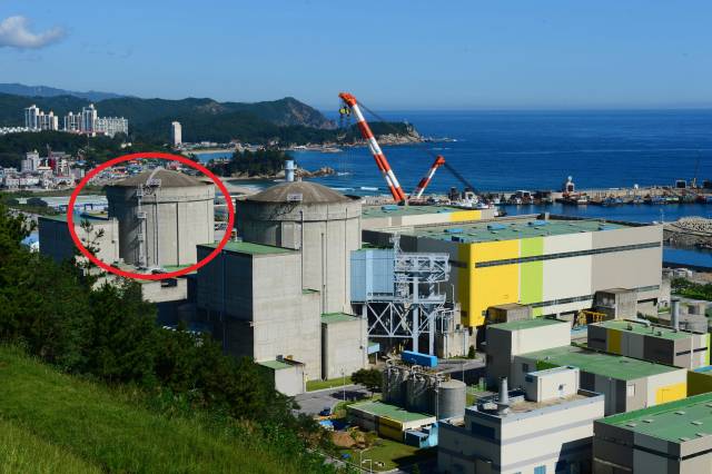 ▲ 계획 예방 정비 중인 한울 1호기.ⓒ한울원자력본부