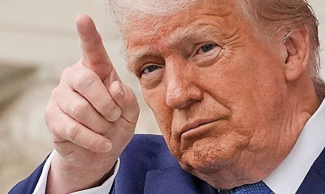 도널드 트럼프 미국 대통령. 로이터연합뉴스