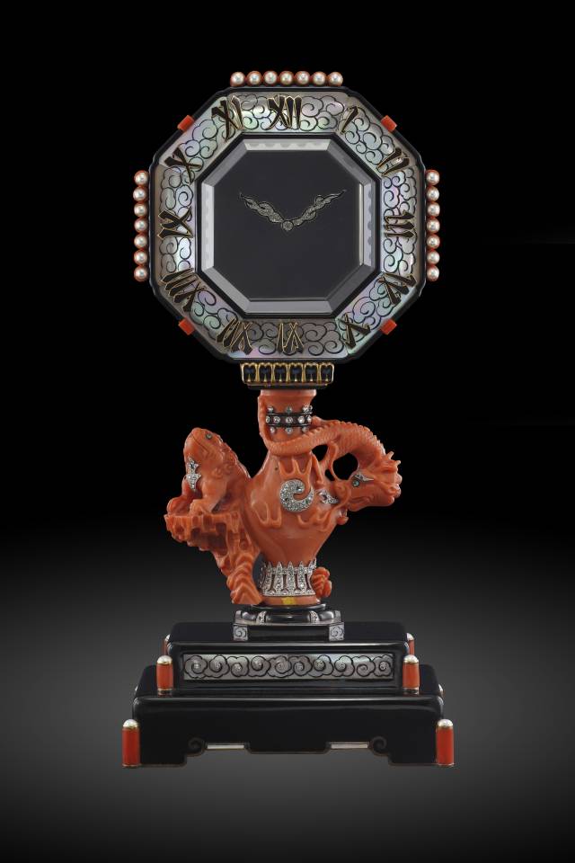 까르띠에의 '코랄 미스터리 클락(1930년경)' /제공=필립스옥션