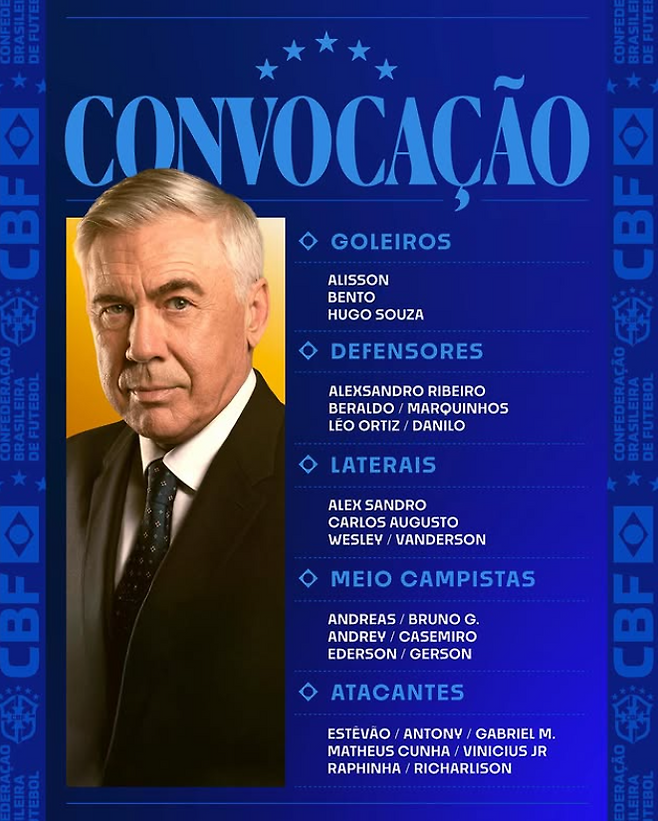 브라질 축구대표팀 인스타그램 캡처