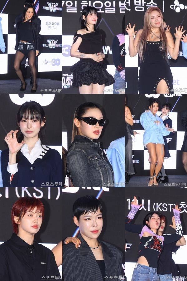 허니제이, 모니카, 가비, 노제, 리정, 리헤이, 아이키, 효진초이, 립제이 / 사진=팽현준 기자