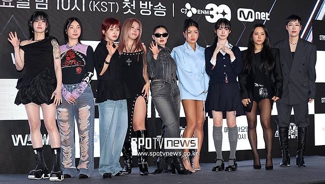 ▲ 모니카 립제이 아이키 가비 리정 리헤이 노제 허니제이 효진초이 ⓒ곽혜미 기자