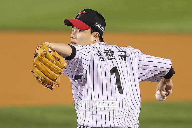 ▲ LG 임찬규 ⓒ곽혜미 기자