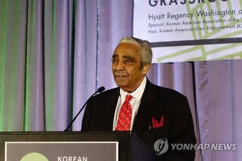 생전의 찰스 랭글 전 미 하원의원 [연합뉴스 자료사진 재판매 및 DB금지]