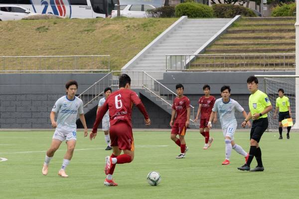 축구부 경기장면
