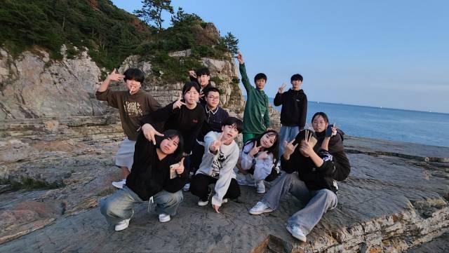 거제 동부중학교 학생들이 찾은 신선대.