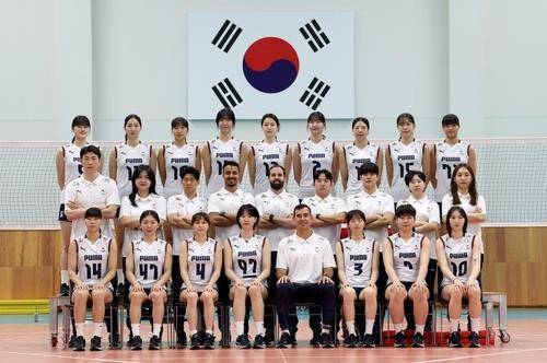 여자배구대표팀(대한배구협회 제공)