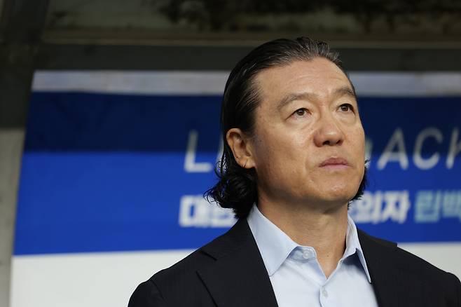 울산문수축구경기장/ K리그1/ 울산HDFC vs 김천상무프로축구단/ 울산 김판곤 감독/ 사진 김정수