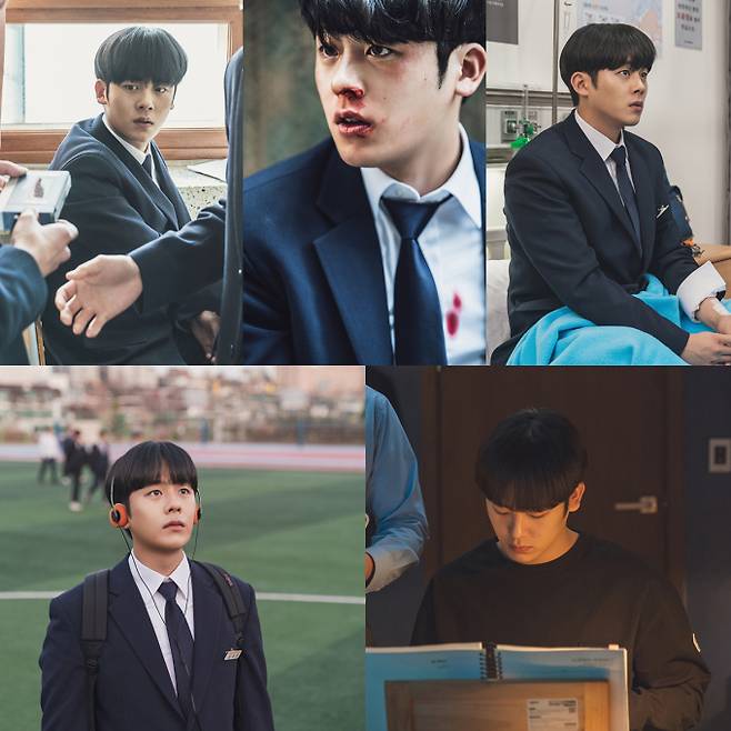 드라마 ‘ONE : 하이스쿨 히어로즈’ 이정하 (제공: 웨이브)