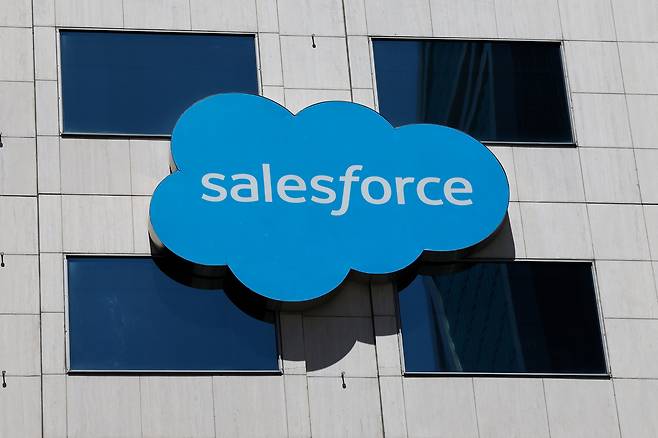 세일즈포스 로고 / 연합뉴스