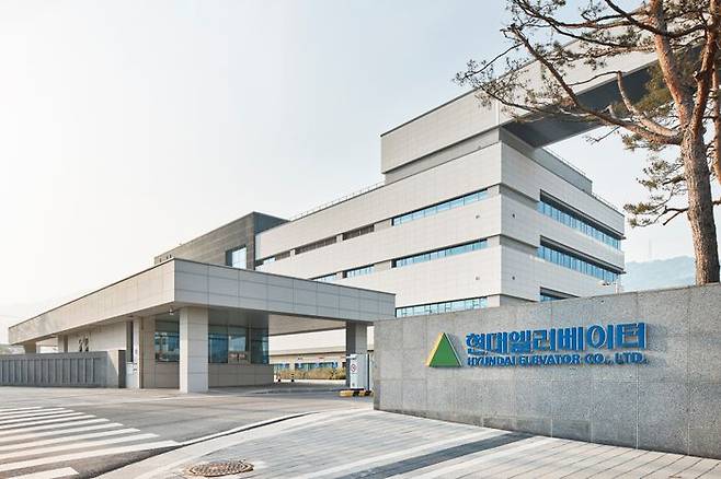 현대엘리베이터 충주 본사 전경.ⓒ현대엘리베이터