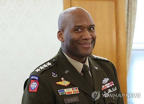브런슨 주한미군사령관. [대통령실통신사진기자단. 연합뉴스 자료사진]