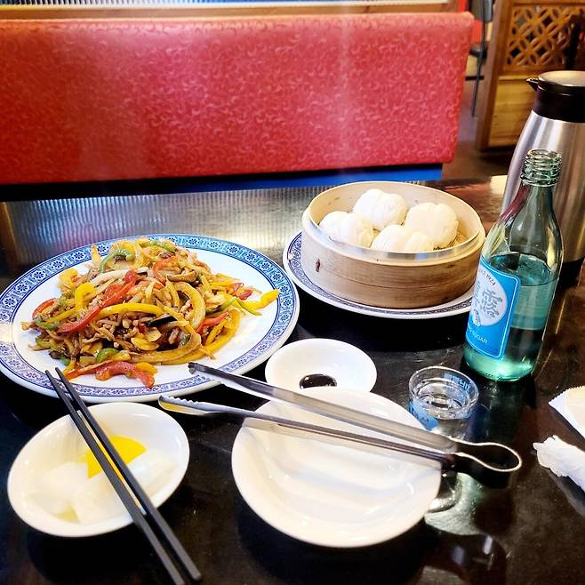 실시간 노총각 고추잡채