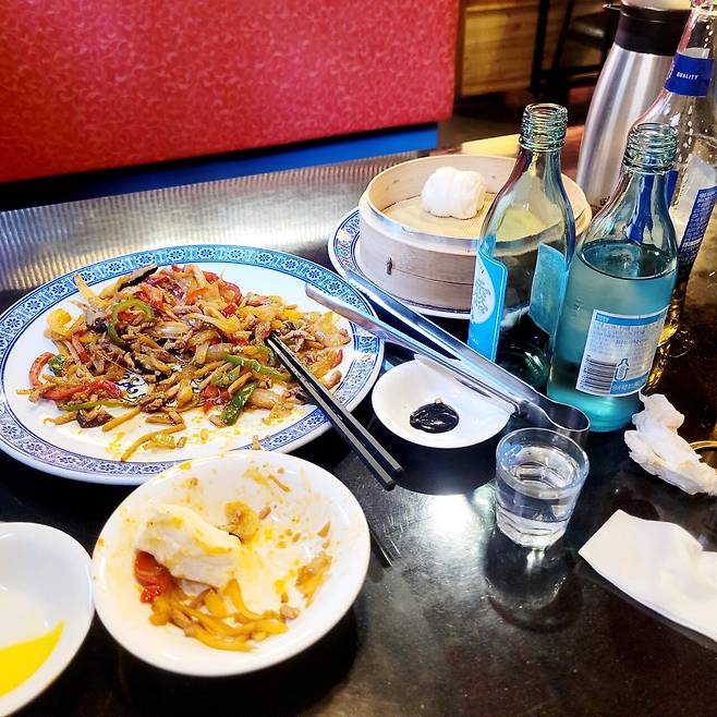 실시간 노총각 고추잡채