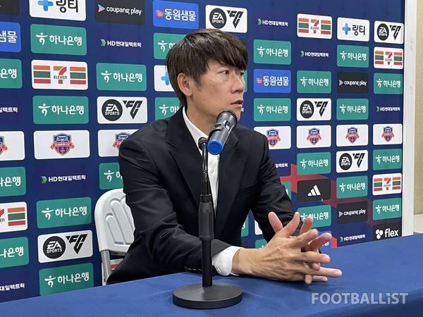 김은중 수원FC 감독. 김희준 기자