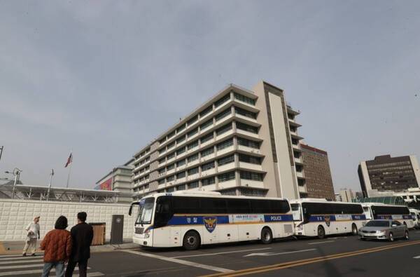 주한 미국 대사관. 연합뉴스