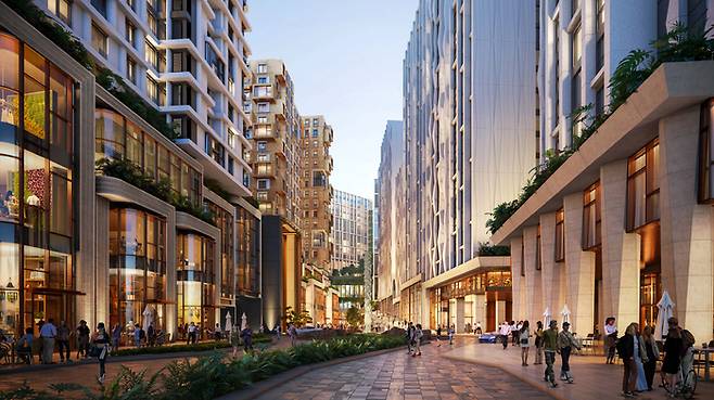 더 파크사이드 서울 투시도 [매경DB]