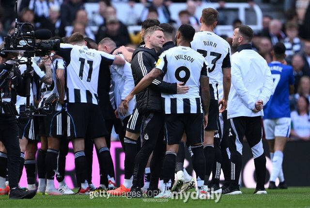 챔피언스리그 진출에 성공한 뉴캐슬 유나이티드. /게티이미지코리아