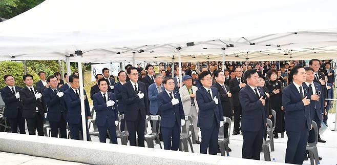 2024 '국가유공 4형제 전사자 합동 추모제' [울주군 제공.재판매 및 DB 금지]