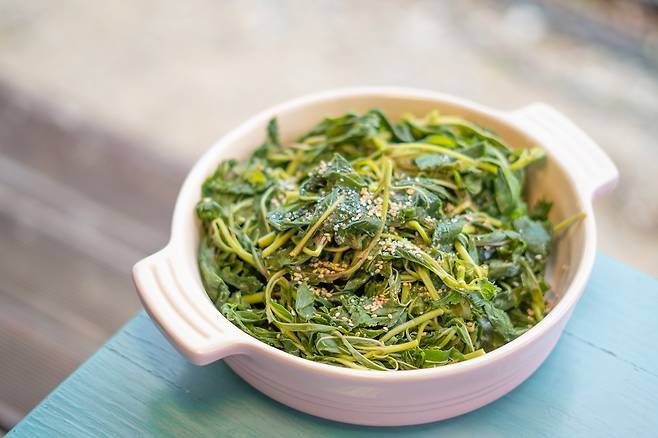 잔대 무침 [사진/성연재 기자]