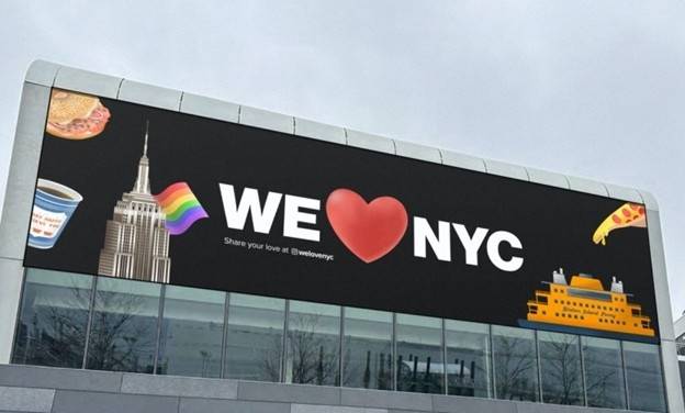 뉴욕시의 We ♡ NYC 캠페인 사진 출처 : 뉴욕시 홈페이지 캡처