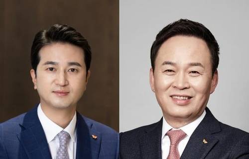 SK이노, 신임 대표이사 추형욱·총괄사장 장용호 (서울=연합뉴스) SK이노베이션이 추형욱(사진 왼쪽) SK이노베이션 E&S 사장을 신임 대표이사로 선임했다고 28일 밝혔다. SK이노베이션 총괄사장에는 장용호 SK㈜ 대표이사가 신규 선임됐다. 2025.5.28. [SK이노베이션 제공. 재판매 및 DB 금지]