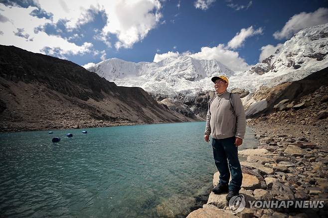 페루 농부 사울 루시아노 이우야 [AFP 연합뉴스 자료사진. 재판매 및 DB 금지]