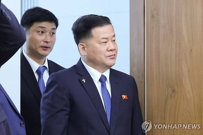 러시아 방문한 리창대 북한 국가보위상 [타스 연합뉴스. 재판매 및 DB 금지]